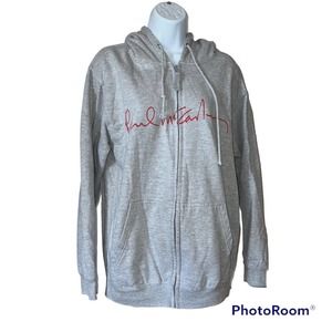 Paul McCartney Tour Hoodie 2018-19 Freshen Up Tour Gray Woman Size M
